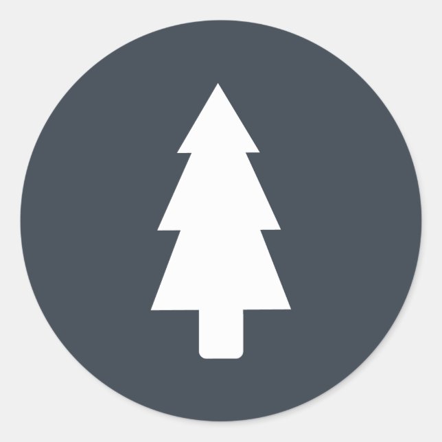 Rejoice Christmas Tree Sticker (Front)