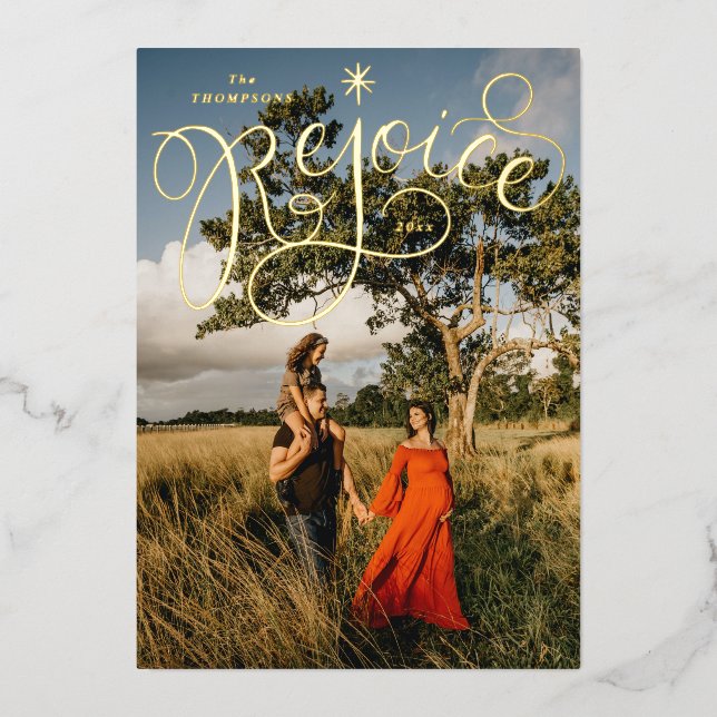 Rejoice Hand Lettering (Front)