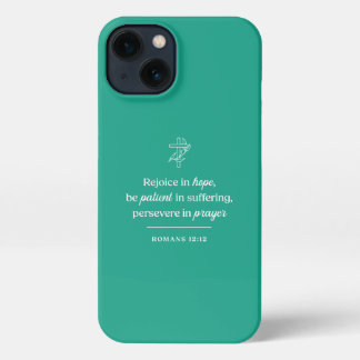 Rejoice in Hope Christian iPhone 13 Case