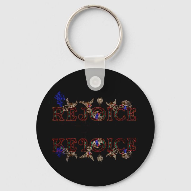 Rejoice Reflections Key Ring (Front)