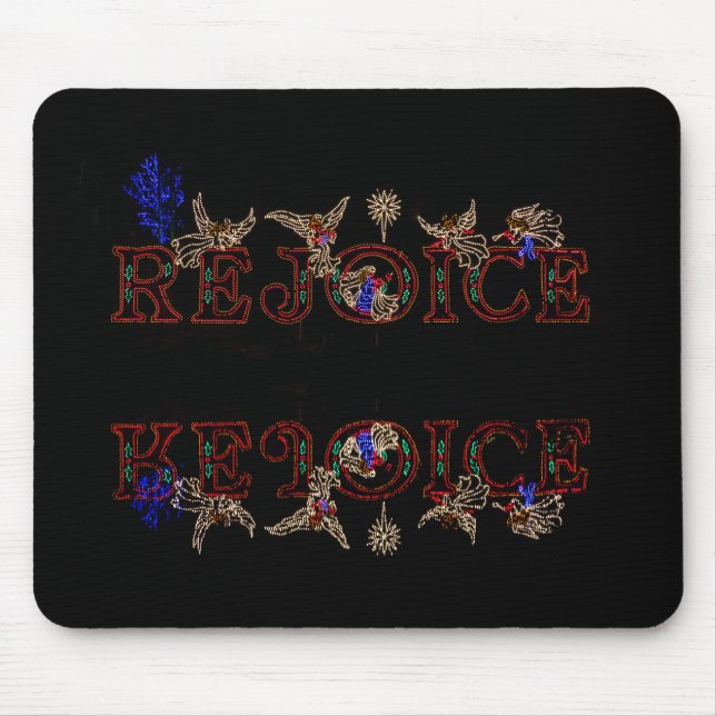 Rejoice Reflections Mouse Pad (Front)