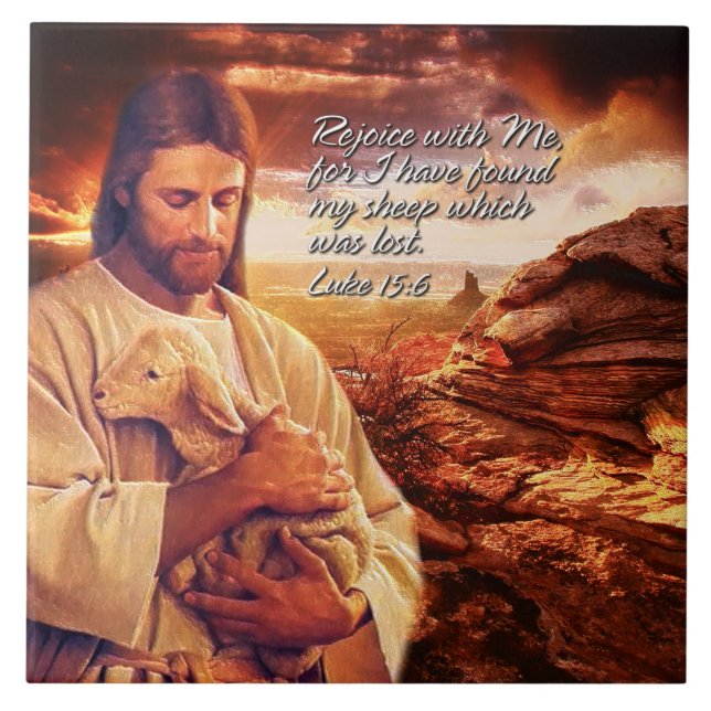 Rejoice with Me Tile (Front)