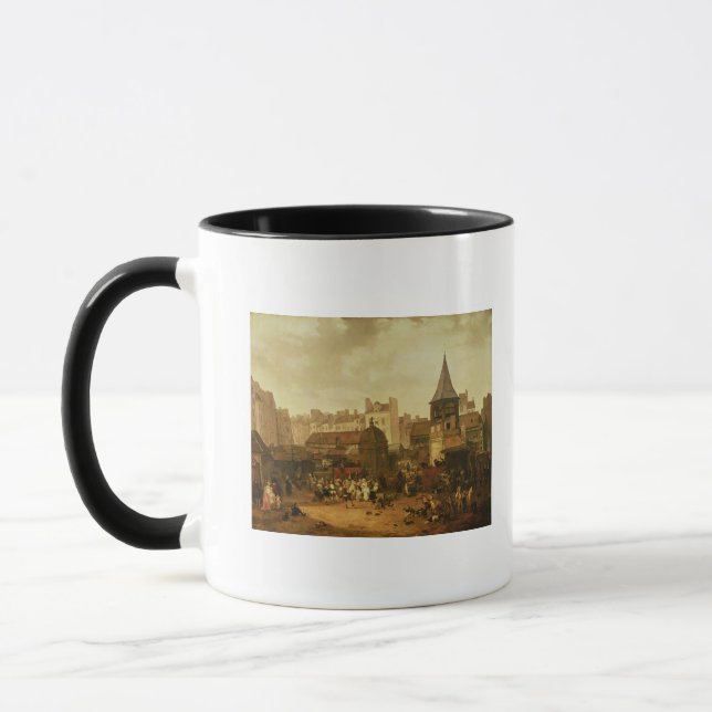 Rejoicing at Les Halles Mug (Left)