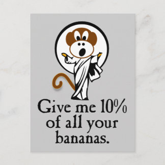 Rejoicing Monkey Postcard