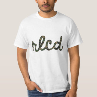 Relaced Camo Print T-Shirt