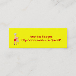Relating To Maxine Mini Business Card