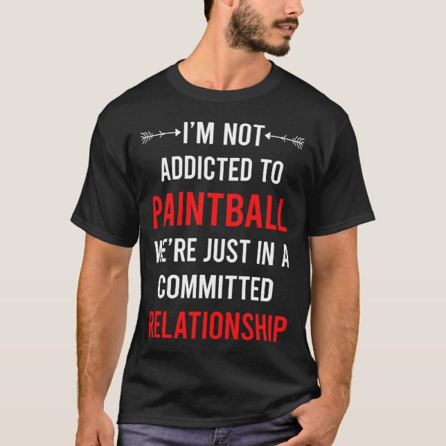 Relationship Paintball T-Shirt (Front)