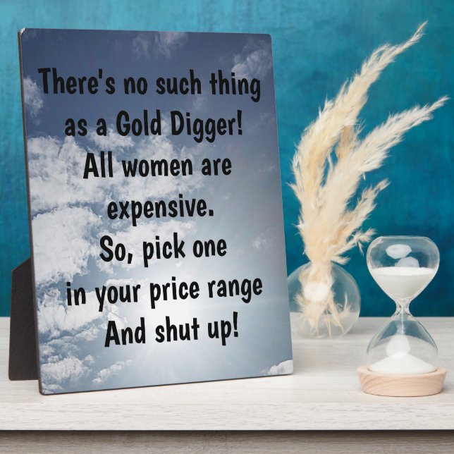 RELATIONSHIP WORD'S OF WISDOM T-Shirt Plaque (Side)