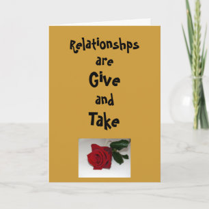 Relationships Holiday Card