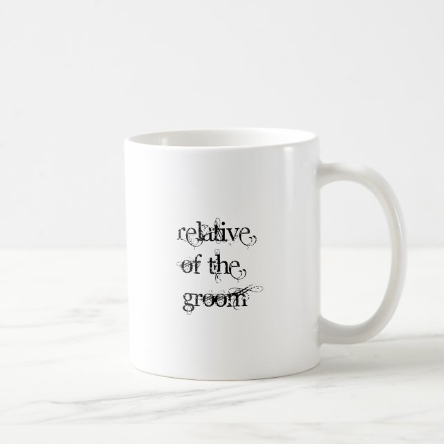 Relative of the Groom Coffee Mug (Right)