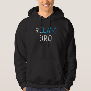 Relax Bro College Lacrosse Complete Stick Men & Bo Hoodie