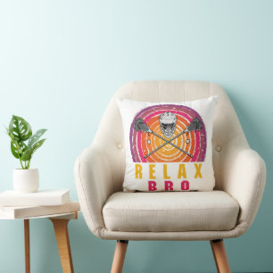 Relax Bro Lacrosse Cushion