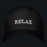 Relax Hat<br><div class="desc">Introducing our "Relax" Hat – the epitome of laid-back style and easygoing vibes. Crafted with comfort and leisure in mind, this hat is more than just an accessory; it's a reminder to take life in stride and find your moments of calm amidst the chaos. The "Relax" Hat boasts a relaxed...</div>
