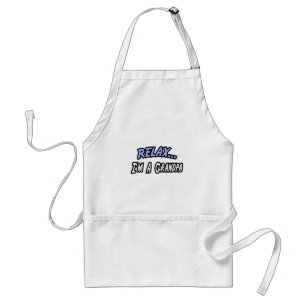 Relax, I'm a Grandpa Standard Apron