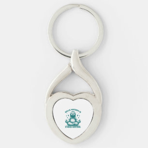 Relax Nothing Is Under Control Sloth Yoga Key Ring