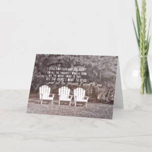 RELAX ON CAPE MAY Greeting Card