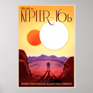 Relax on Kepler-16b Poster
