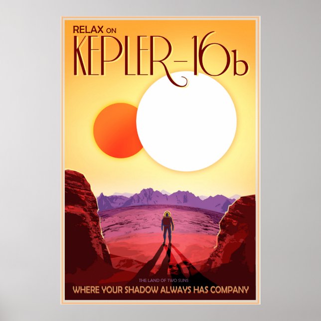 Relax on Kepler-16b Poster (Front)