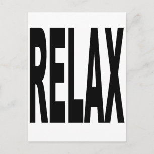 Relax Postcard