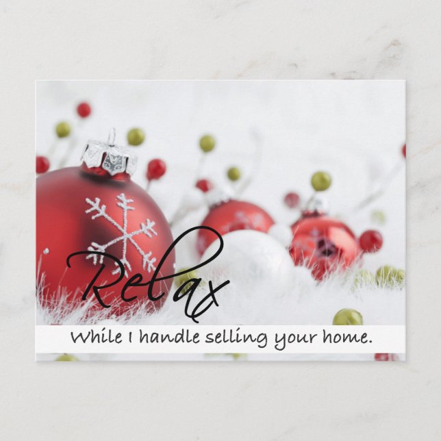 RELAX Real Estate postcard (Front)