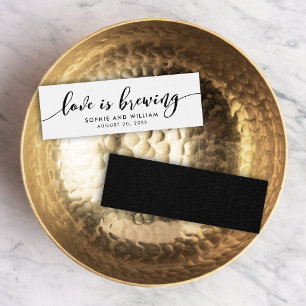 Relax Script Love is Brewing Wedding