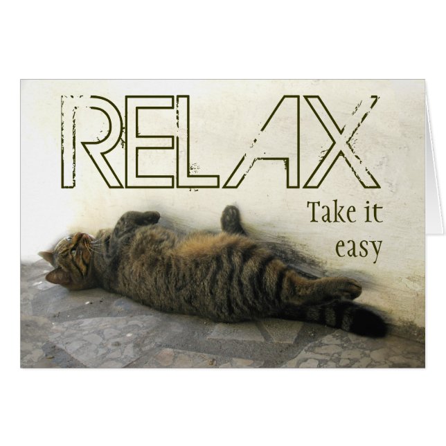 Relax - Take it easy (Front Horizontal)