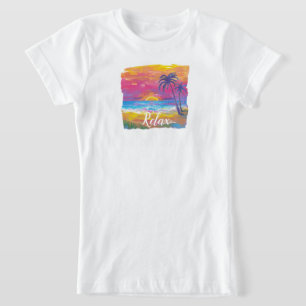 Relax tropical sunset T-Shirt