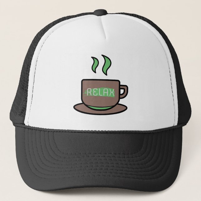 Relax Trucker Hat (Front)