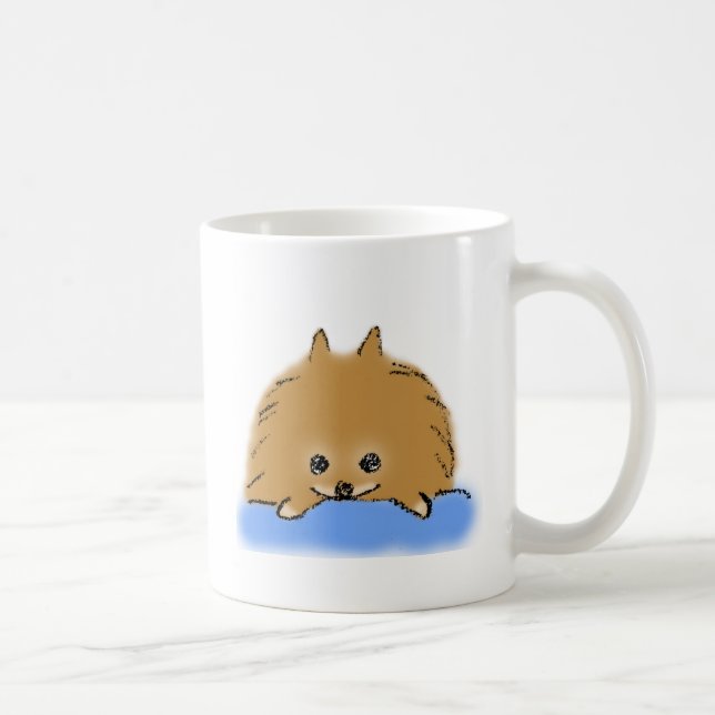 Relaxation Pomelian Coffee Mug (Right)