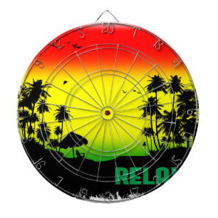 relaxation rasta dartboard