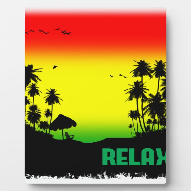 relaxation rasta plaque (Front)