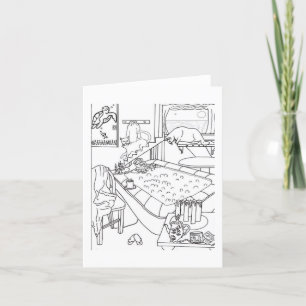 Relaxation With Cats 🐈 🐈⬛ Thank You Card