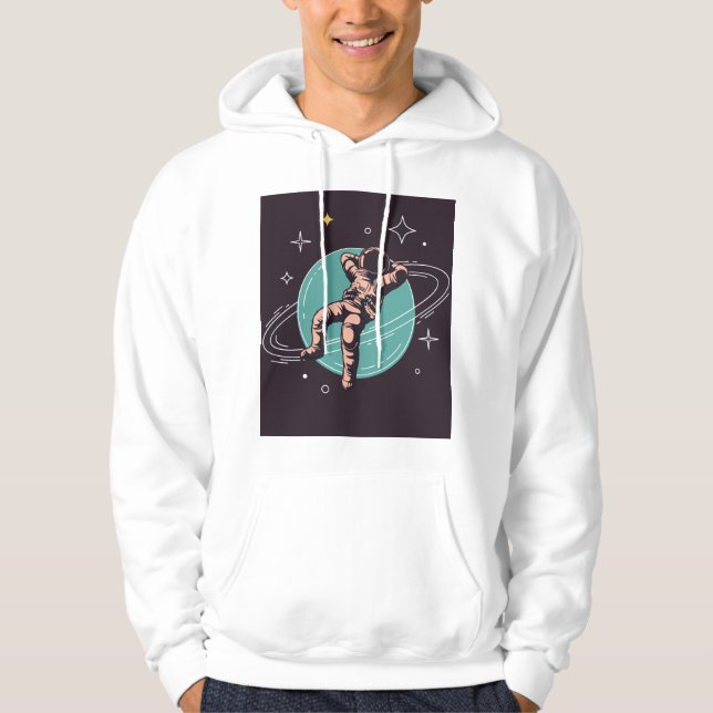Relaxed astronaut hoodie (Front)