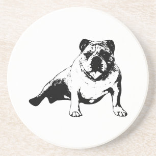 Relaxed Bulldog Coaster
