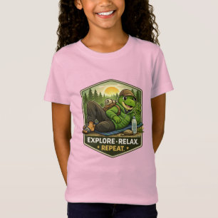 Relaxed Explorer Dino T-Shirt