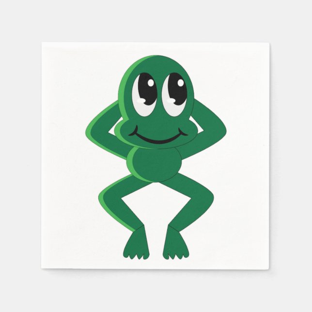 RELAXED FROG NAPKIN (Front)
