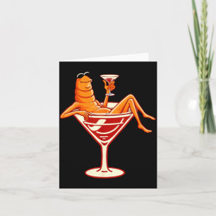 Relaxed Marcus The Worm Tail Funny Marcus The Worm Card