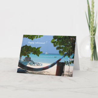 relaxin' retirement card