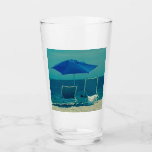 Relaxing Blue Beach Sand 4Tara Glass