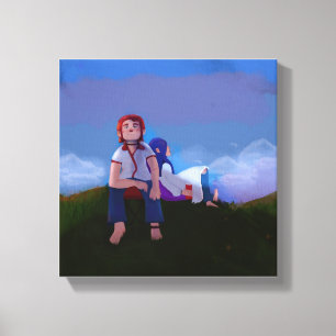 Relaxing Canvas Print