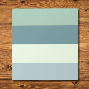Relaxing Colours Stripes Notepad