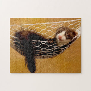 Relaxing Ferret, Jigsaw Puzzle