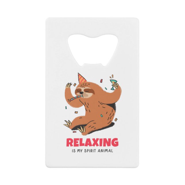 Relaxing Is My Spirit Animal (Front)