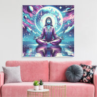 Relaxing Meditation Space and Reflection