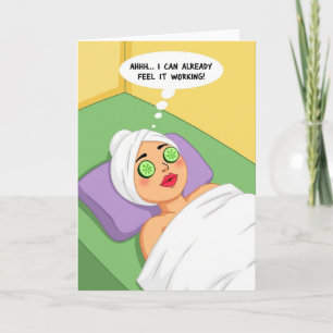 Relaxing Mothers Day Moment Card