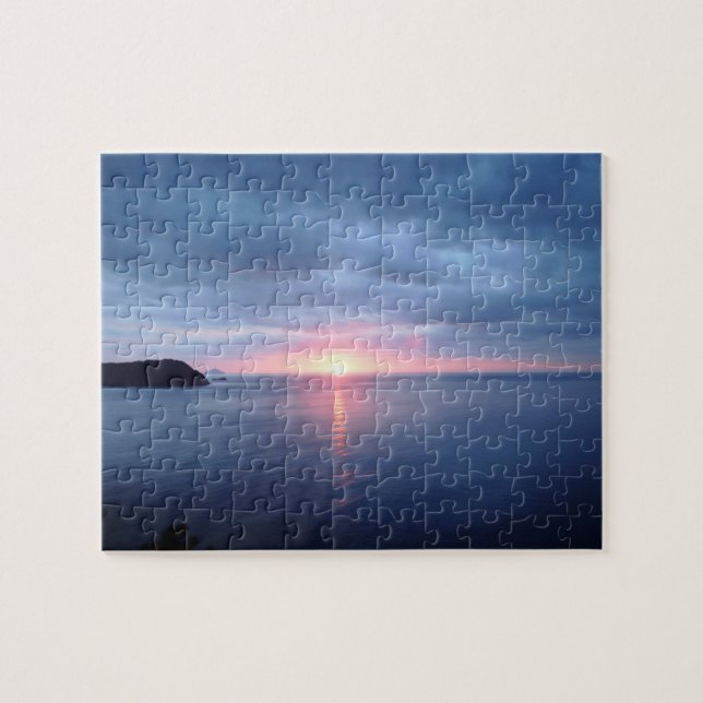 Relaxing Ocean View Puzzle: Gift for shut ins Jigsaw Puzzle (Horizontal)