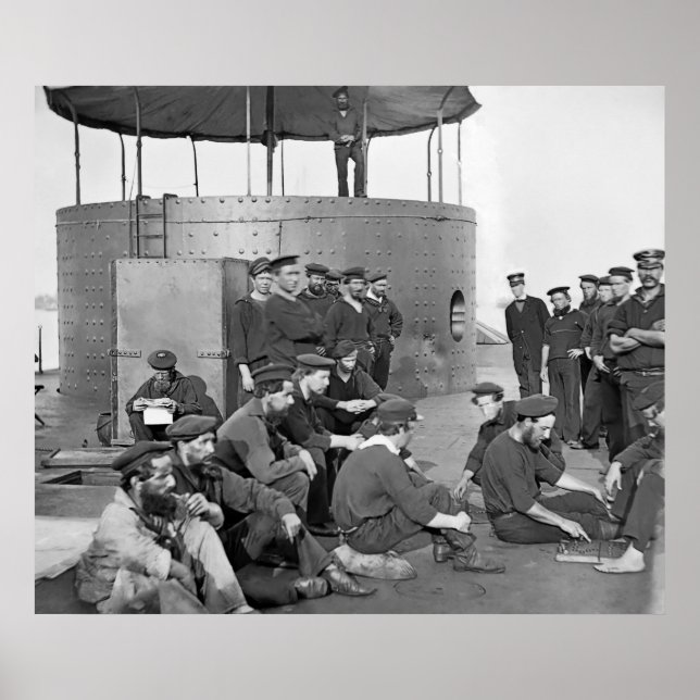 Relaxing on the Monitor Poster (Front)