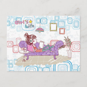 Relaxing Postcard