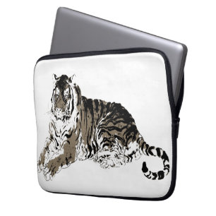 Relaxing Tiger Electronics Bag