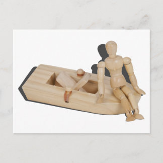 RelaxingOnRubberbankBoat042014.png Postcard